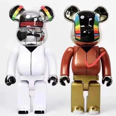 Daft Punk x Bearbrick Collectible Figures