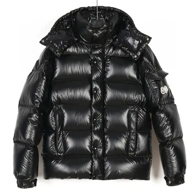 Moncler Black Quilted Down Jacket